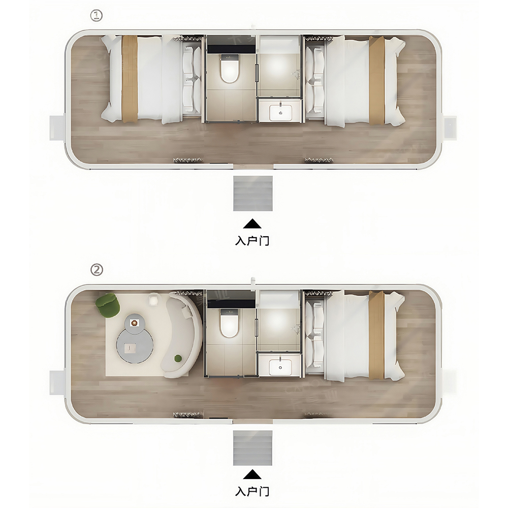 C3 Mobile Luxus-Natur-Camping-Pods