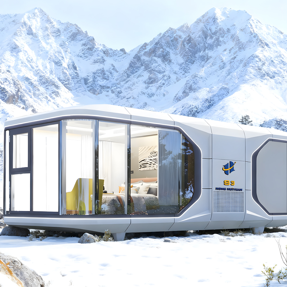 S3 Fertighaus, mobiles, geschlossenes Kapselhaus